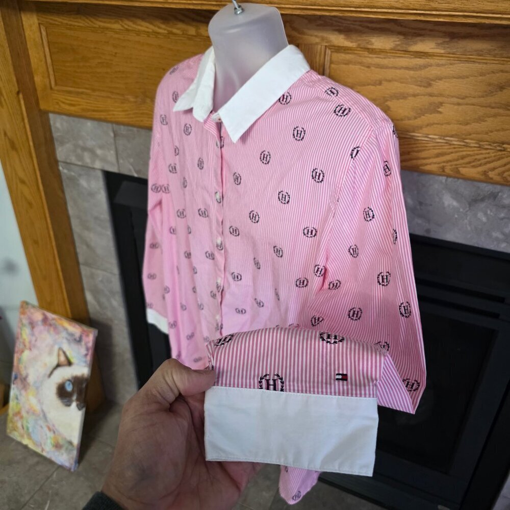 Tommy Hilfiger Women's Long Sleeve Relaxed Fit Size XXL